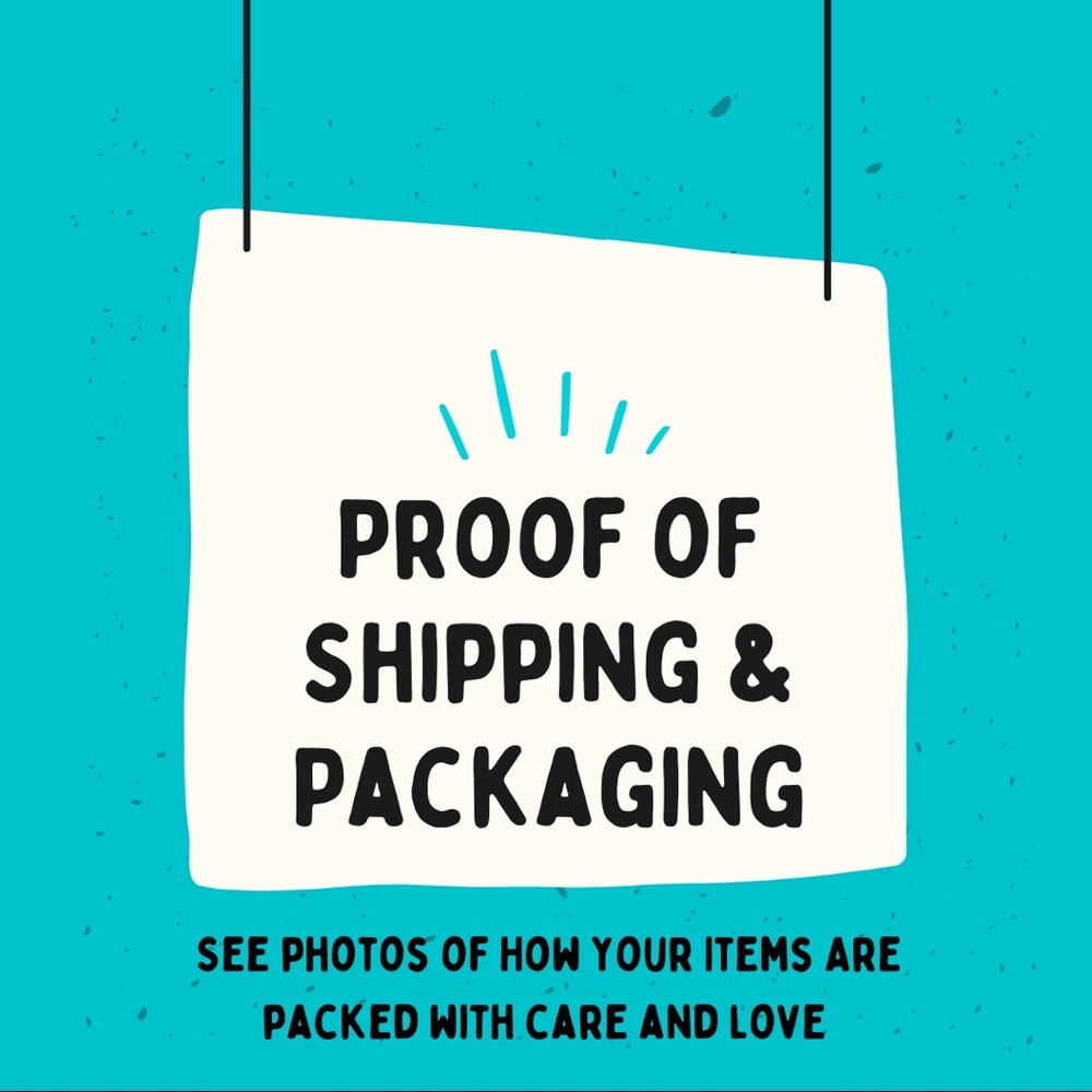 Packaging & Shipping Proof ❤️📦✈️